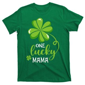 One Lucky Mama Clover St Patricks Day Matching Family T-Shirt