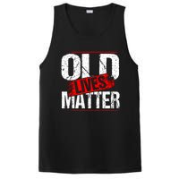 Old Lives Matter Distressed PosiCharge Competitor Tank