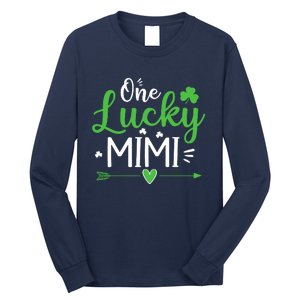 One Lucky Mimi St Patricks Day Funny Gift Wo Long Sleeve Shirt