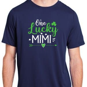 One Lucky Mimi St Patricks Day Funny Gift Wo Adult ChromaSoft Performance T-Shirt