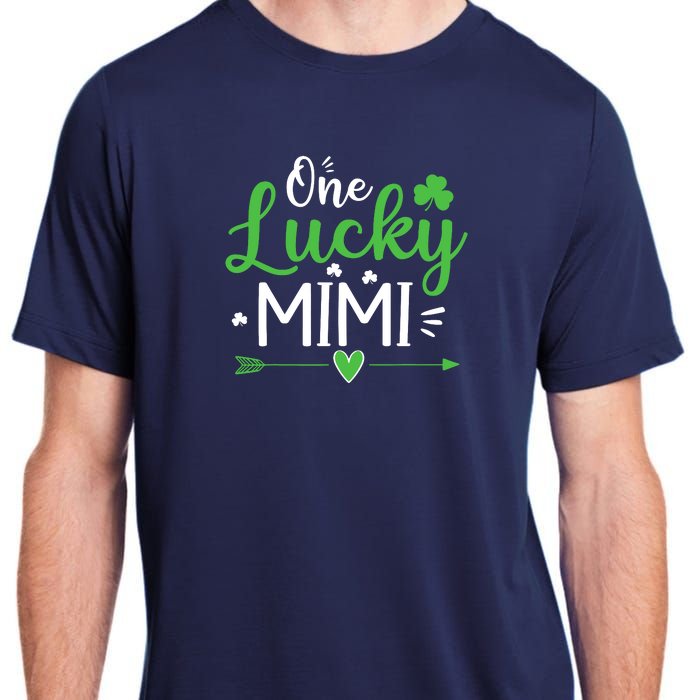 One Lucky Mimi St Patricks Day Funny Gift Wo Adult ChromaSoft Performance T-Shirt