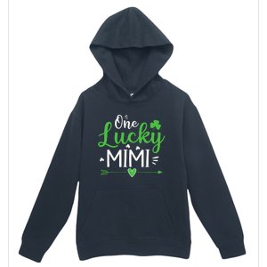 One Lucky Mimi St Patricks Day Funny Gift Wo Urban Pullover Hoodie