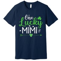 One Lucky Mimi St Patricks Day Funny Gift Wo Premium T-Shirt