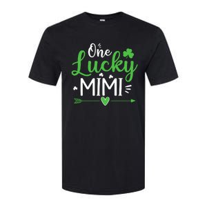 One Lucky Mimi St Patricks Day Funny Gift Wo Softstyle CVC T-Shirt