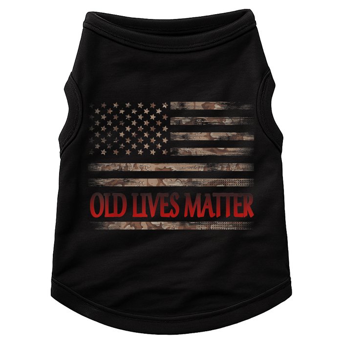 Old Lives Matter 40th 50th 60th 70th Birthday Doggie Tank