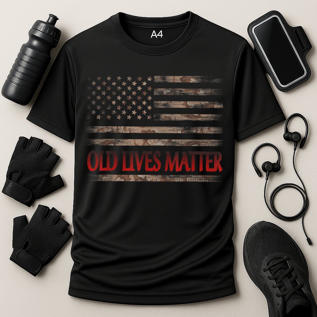 Old Lives Matter 40th 50th 60th 70th Birthday Cooling Performance Crew T-Shirt