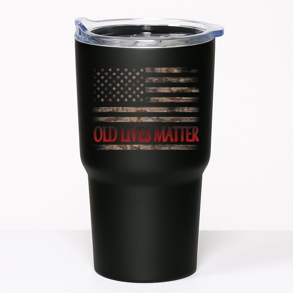 Old Lives Matter 40th 50th 60th 70th Birthday Tumbler