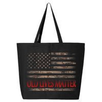 Old Lives Matter 40th 50th 60th 70th Birthday 25L Jumbo Tote