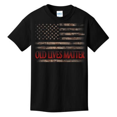 Old Lives Matter 40th 50th 60th 70th Birthday Kids T-Shirt