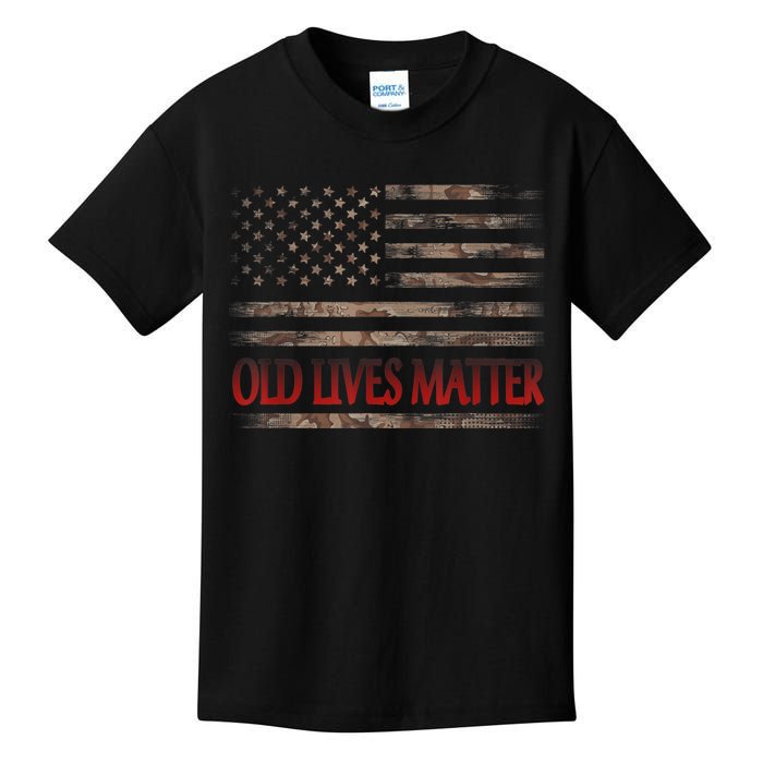 Old Lives Matter 40th 50th 60th 70th Birthday Kids T-Shirt