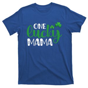 One Lucky Mama Saint Patricks Day St Pattys Funny Mom Great Gift T-Shirt