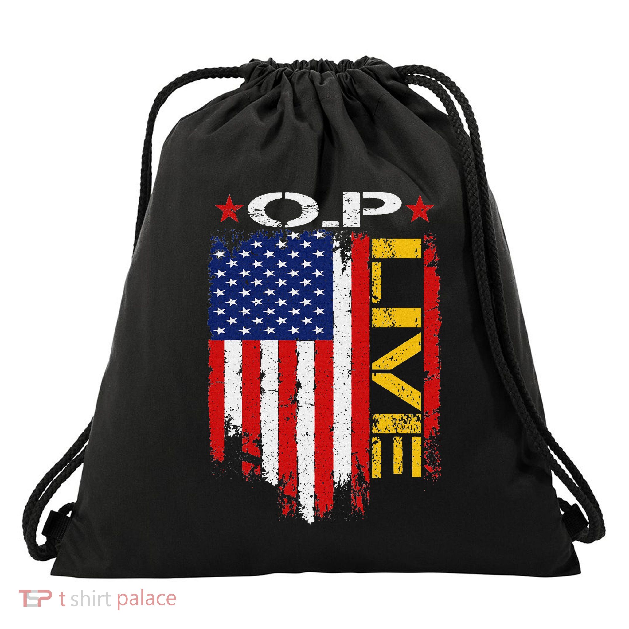 O.P Live Merchandise Op Live Drawstring Bag