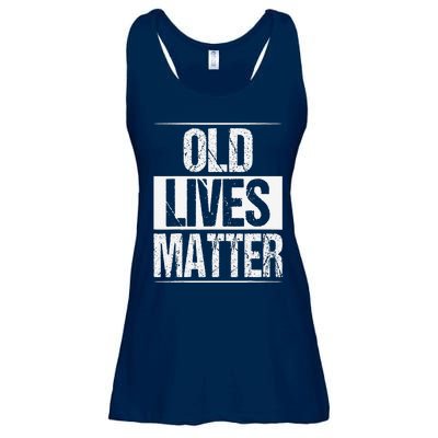 Old Lives Matter 40th 50th 60th Birthday Gifts Ladies Essential Flowy Tank