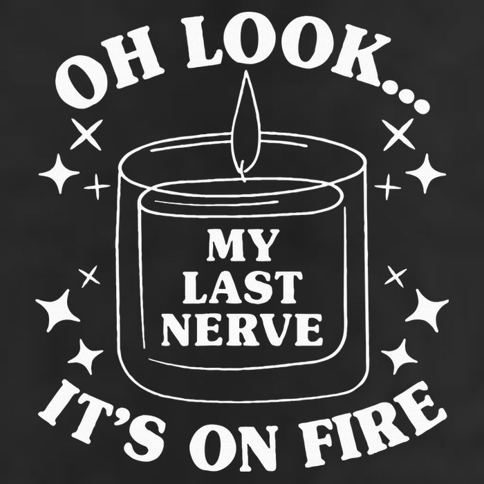 Oh Look... My Last Nerve ItS On Fire Knit Cap Winter Beanie