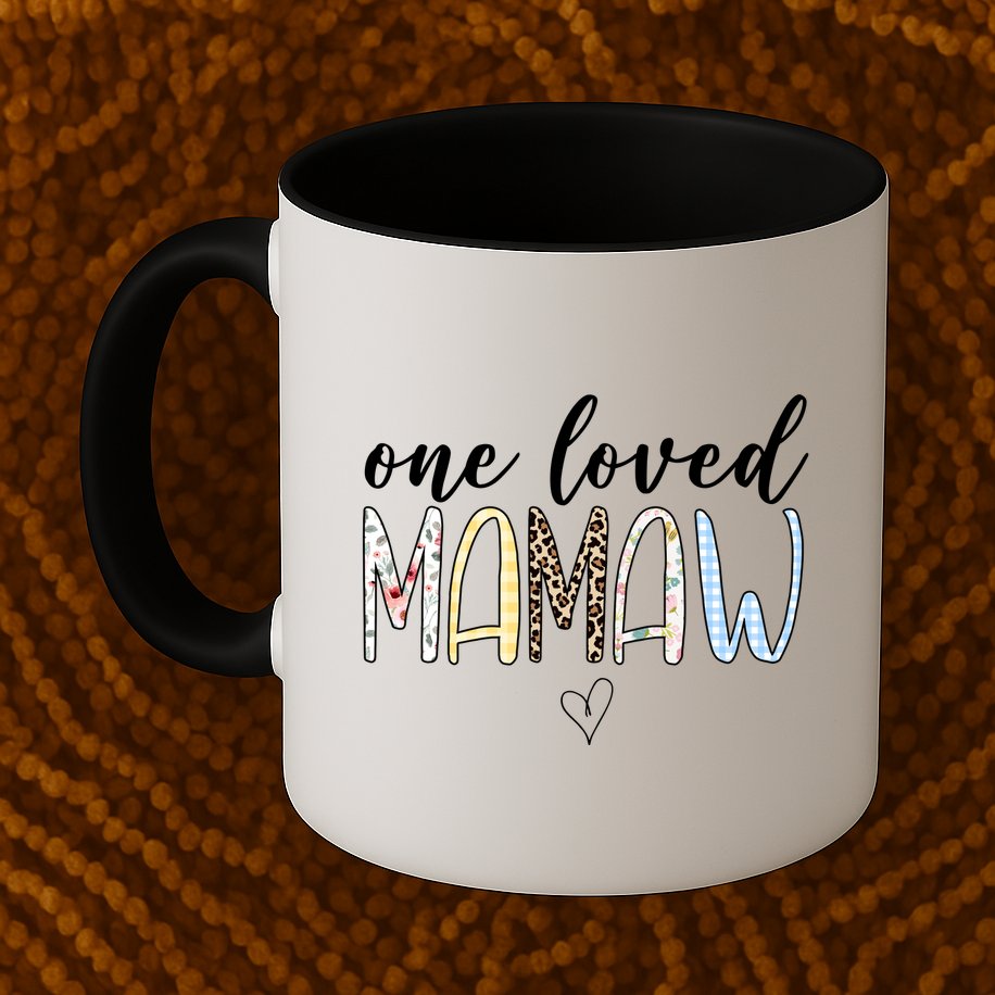 One Loved Mamaw Mothers Day Cute Mug