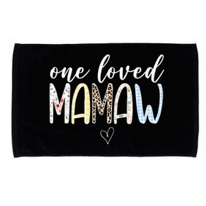 One Loved Mamaw Mothers Day Cute Microfiber Hand Towel