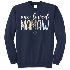 One Loved Mamaw Mothers Day Cute Sweatshirt