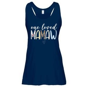 One Loved Mamaw Mothers Day Cute Ladies Essential Flowy Tank