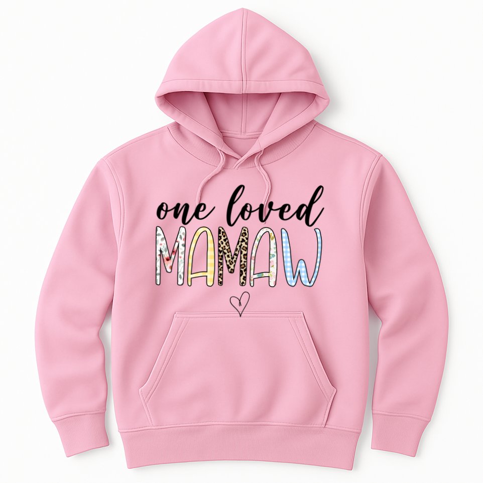 One Loved Mamaw Mothers Day Cute Hoodie