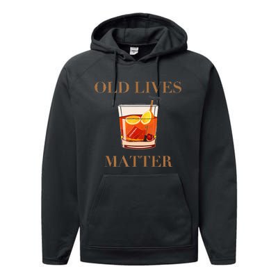 OLD LIVES MATTER Performance Fleece Hoodie