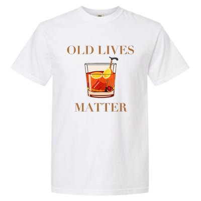 OLD LIVES MATTER Garment-Dyed Heavyweight T-Shirt