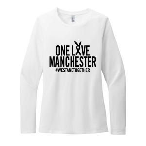 One Love Manchester Womens CVC Long Sleeve Shirt