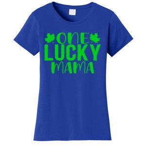 One Lucky Mama St Patricks Day Mom Mother Shamrock Cool Gift Women's T-Shirt