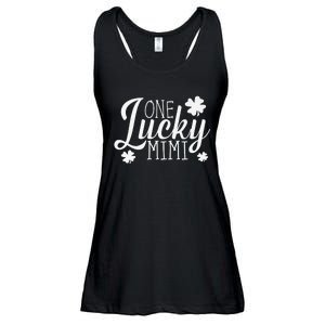 One Lucky Mimi Shamrock Gift For Saint Patrick's Day Ladies Essential Flowy Tank