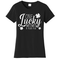 One Lucky Mimi Shamrock Gift For Saint Patrick's Day Women's T-Shirt