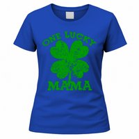 One Lucky Mama Vintage St Patricks Day Meaningful Gift Women's T-Shirt