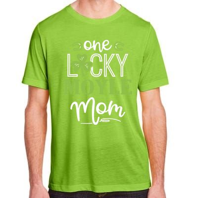 One Lucky Moyle Horse Mom Irish Horseback Riding Gift Adult ChromaSoft Performance T-Shirt