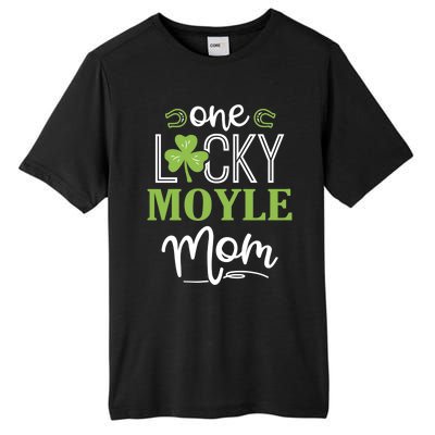 One Lucky Moyle Horse Mom Irish Horseback Riding Gift Tall Fusion ChromaSoft Performance T-Shirt