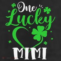 One Lucky Mimi Shamrock Irish St PatrickS Day Cool Comfort Performance Bucket Hat