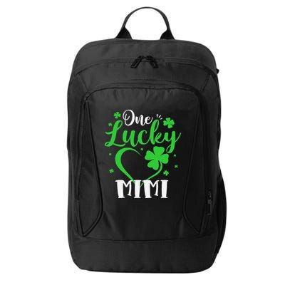 One Lucky Mimi Shamrock Irish St PatrickS Day City Backpack