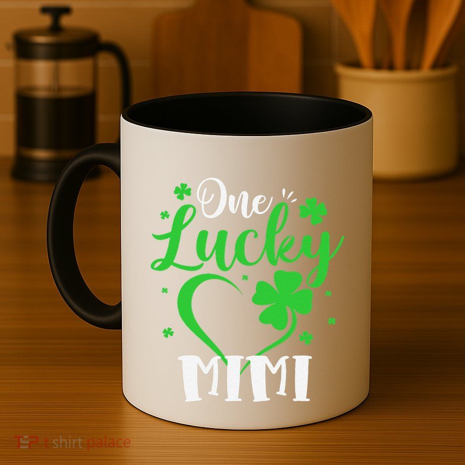 One Lucky Mimi Shamrock Irish St PatrickS Day Mug