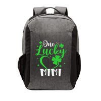 One Lucky Mimi Shamrock Irish St PatrickS Day Vector Backpack