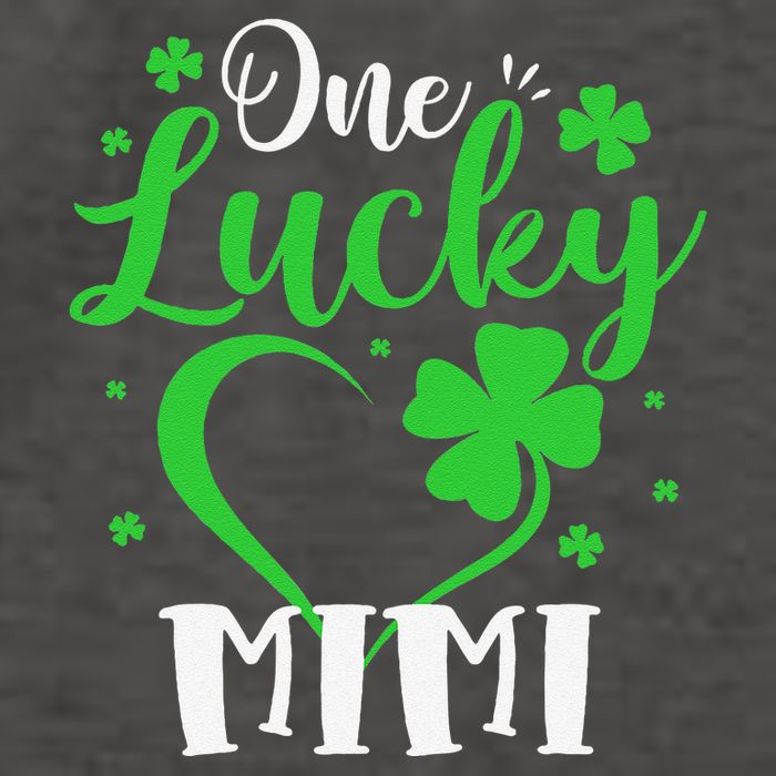 One Lucky Mimi Shamrock Irish St PatrickS Day Vector Backpack