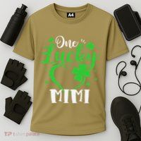 One Lucky Mimi Shamrock Irish St PatrickS Day Performance Shirt