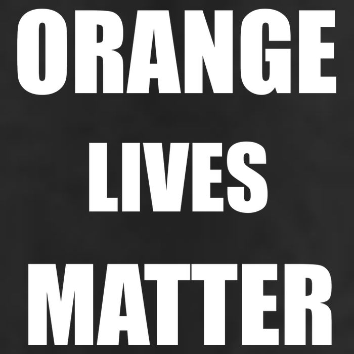 Orange Lives Matter 25L Jumbo Tote