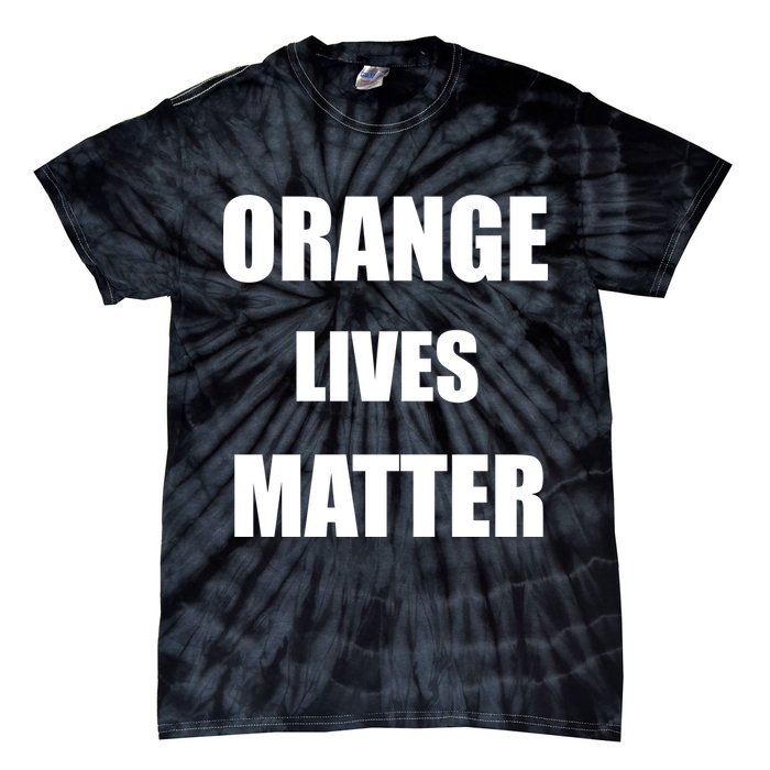Orange Lives Matter Tie-Dye T-Shirt