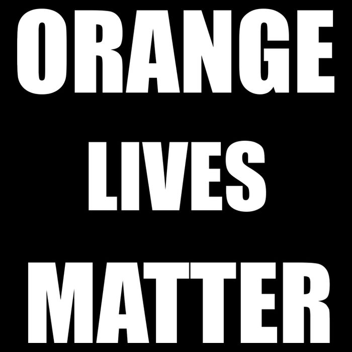 Orange Lives Matter Tie-Dye T-Shirt