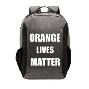 Orange Lives Matter Vector Backpack