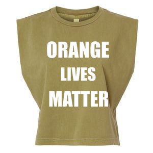 Orange Lives Matter Garment-Dyed Women's Muscle Tee