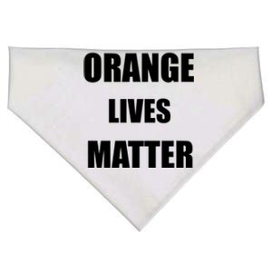 Orange Lives Matter USA-Made Doggie Bandana