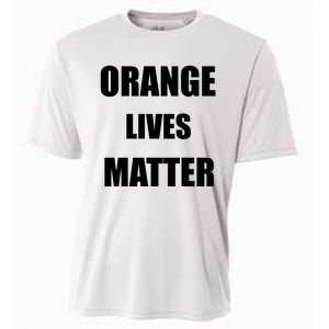 Orange Lives Matter Cooling Performance Crew T-Shirt