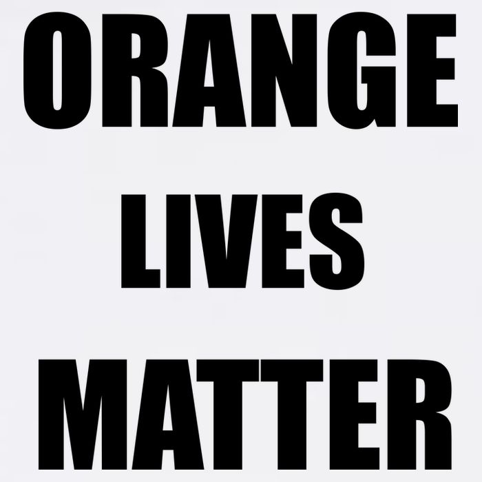 Orange Lives Matter Cooling Performance Crew T-Shirt