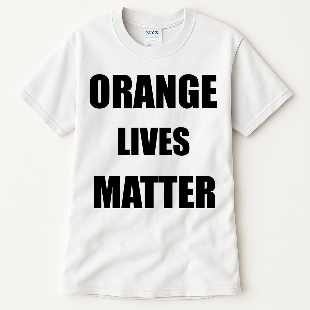 Orange Lives Matter Tall T-Shirt