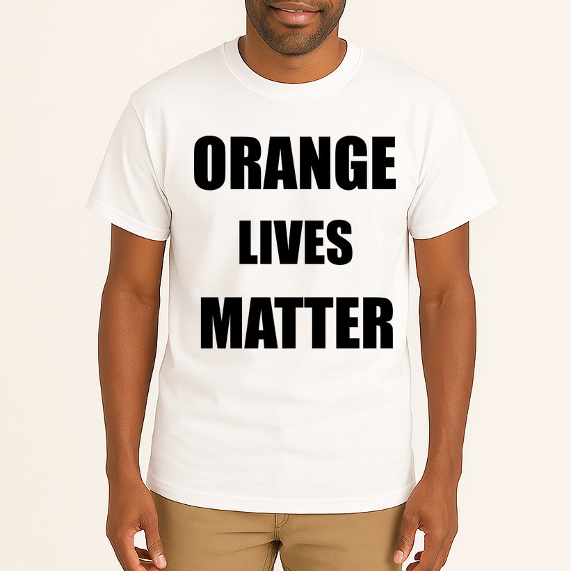 Orange Lives Matter Tall T-Shirt