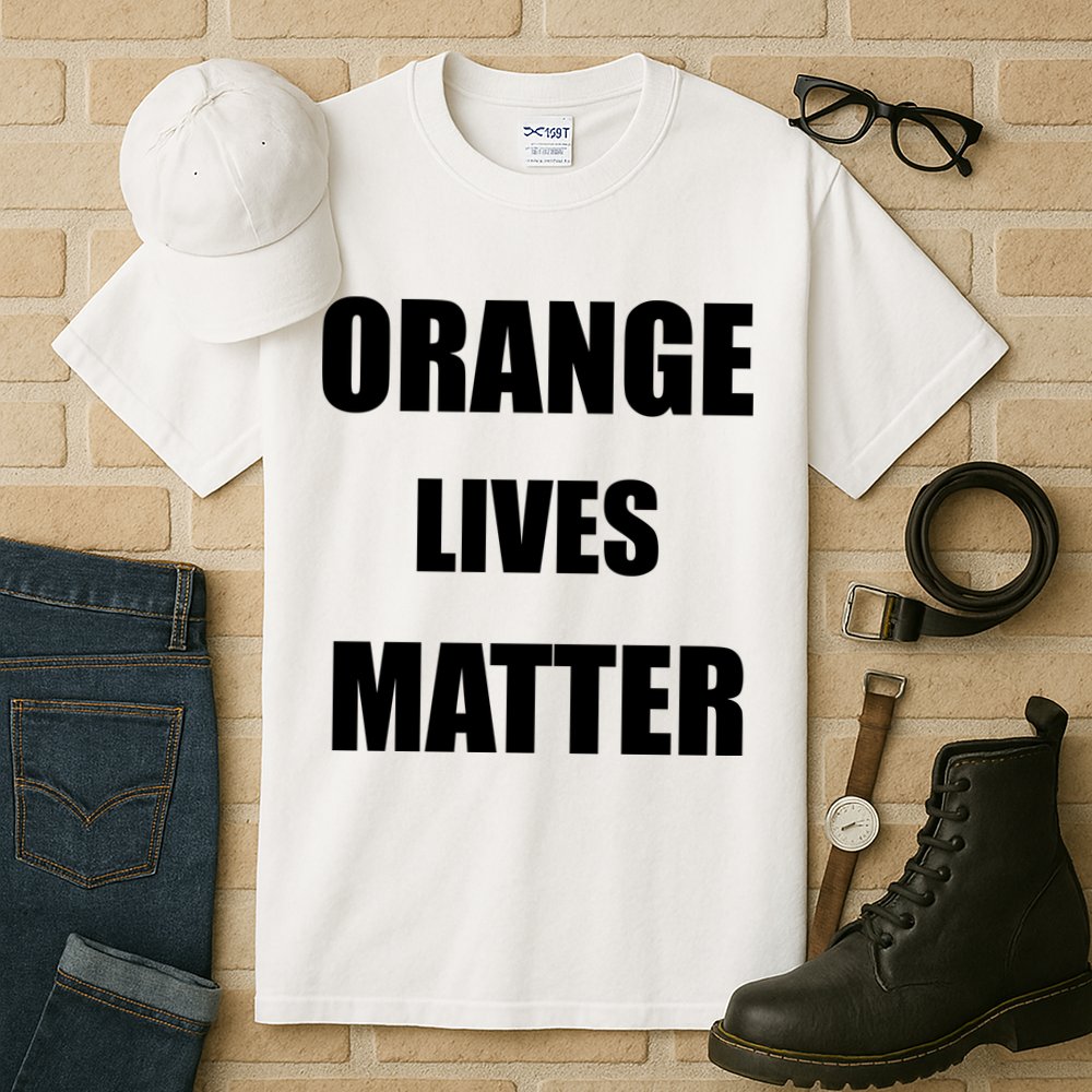 Orange Lives Matter Tall T-Shirt