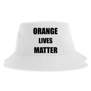 Orange Lives Matter Sustainable Bucket Hat